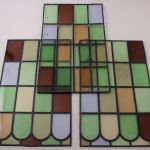 989 5222 LEADED GLASS W..